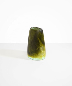 Handmade Collection Art Deco Decorative Resin Swirl <b>Vase</b> Unique Handcrafted Marble <b>Texture</b> Pot Modern Waterproof Tabletop Living - Product Image 3