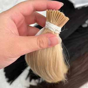 ผมต่อแบบ I Tip Double Drawn Ends ผมแท้ 100% เวอร์จิ้น เรมี่ จากเวียดนาม น้ำหนัก 100 กรัม - Product Image 1