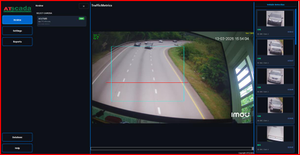 Logiciel pour la surveillance du trafic et le système de comptage des véhicules, compatible avec les caméras IP |   Capteurs de détection de véhicules par IA - Disponibles en OEM - Product Image 2