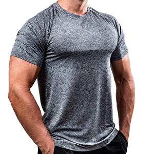 T-shirts d'été surdimensionnés pour hommes 95% coton 5% élasthanne T-shirt à manches courtes unisexe Sportswear pour hommes Muscle Fit T-Shirt - Product Image 1