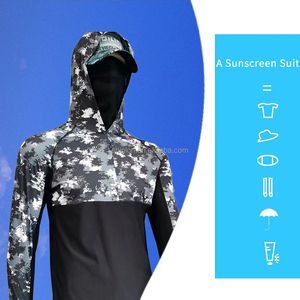 Camiseta de Pesca de Secado Rápido con Protección Solar UPF 50+ y Capucha, Personalizable al por Mayor con Sublimación a Color y Personalización Completa - Product Image 3