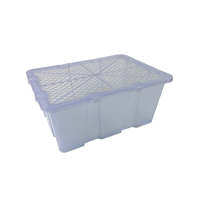 Panier agricole en plastique PP, forme rectangulaire, revêtement UV, épaisseur 2 mm, pour récolte, stockage, emballage et transport, réutilisable et recyclable