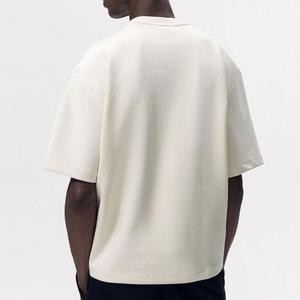 T-shirt personnalisé en coton de qualité supérieure, tissu doux, impression de logo OEM, vêtements décontractés, approvisionnement en gros disponible - Product Image 2