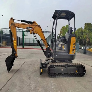 Mini-excavatrice Sany efficace pour les projets d'aménagement paysager et les chantiers étroits, avec une puissance de creusement élevée à prix avantageux - Product Image 2