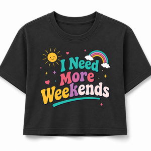 เสื้อครอปท็อปผู้หญิง แขนสั้น คอกลม ลาย Kindness Wins ผ้าคอตตอนเจอร์ซีย์ 100% ระบายอากาศได้ดี สวมใส่สบายๆ สำหรับฤดูใบไม้ผลิและฤดูร้อน น้ำหนัก 180 กรัม - Product Image 1