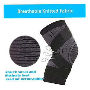 บริการ OEM ปลอกหุ้มเข่าแบบรัดกระชับ 7 มม. ทำจากนีโอพรีน ผลิตจากโรงงาน สำหรับกีฬา ยกน้ำหนัก ปลอกหุ้มเข่าแบบนีโอพรีนสั่งทำพิเศษ 7 มม. - Product Image 5