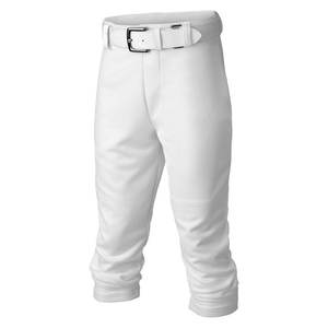 Pantalones de Béisbol Deportivos de Buena Calidad, Color Rojo, Blanco y Azul con Líneas Rojas, para Béisbol y Sóftbol, Largo Completo - Product Image 1