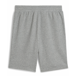 Custom <b>Mens</b> Grey Fleece <b>Shorts</b> Elastic Waist Side Pockets Relaxed Fit Plain Casual Gym <b>Lounge</b> Wear OEM Private Label Bulk Export - Product Image 2