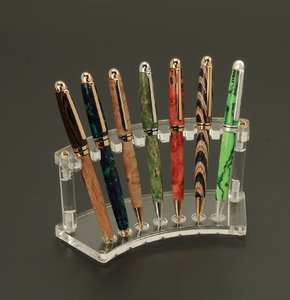 Porte-crayons et porte-stylos en acrylique transparent incroyablement clair, support d'affichage personnalisé, meilleur design, porte-stylos en acrylique personnalisé - Product Image 6