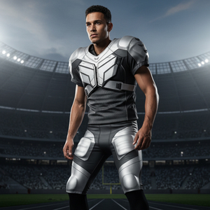 Manufacturers Custom American Football Uniform Set Sublimated Teamwear Breathable <b>Padded</b> Football Jersey Pants For Men - Product Image 6