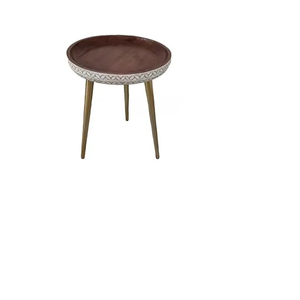 Modern Design Bone Inlay Resin and Bone Foldable Console Table <b>Stool</b> and Ottoman for <b>Bedroom</b> Furniture - Product Image 6