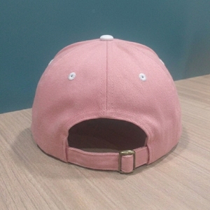 Casquette de baseball 6 panneaux bicolore, broderie personnalisée, calotte structurée, visière courbée, ajustement réglable, marque privée, OEM, vente en gros - Product Image 5