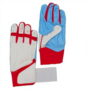 Nouvelle conception Gants de baseball personnalisés en cuir de vache Gants de frappe de baseball professionnels Softball Accepter les services OEM/ODM - Product Image 6