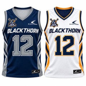 Conjunto de Camiseta y Pantalones Cortos de Baloncesto Personalizados para Jóvenes, Sublimación, Absorción de Humedad, Venta al Por Mayor, Camisetas Reversibles - Product Image 1