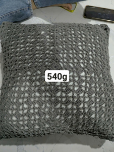 Funda de Almohada Boho Vintage, Funda de Cojín de Macramé Tejida a Mano, Almohada Decorativa 100% Algodón para Sofá y Cama - Product Image 2
