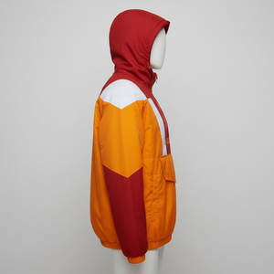 2025 Plus Size Customizable Long Pullover Hooded Windbreaker <b>Jacket</b> Front Embroidery Half Zip Waterproof Unisex Summer High 100% - Product Image 3