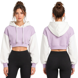 Fabricante de Sudaderas Cortas para Mujer, Proveedor de Ropa al por Mayor, Ropa de Marca Privada - Product Image 3