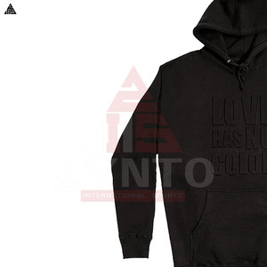 Sudaderas con Capucha Personalizadas con Estampado en Relieve, Mezcla de Algodón, Ropa Urbana Casual para Hombre, Ajustables, Nuevo Diseño Personalizado - Product Image 3
