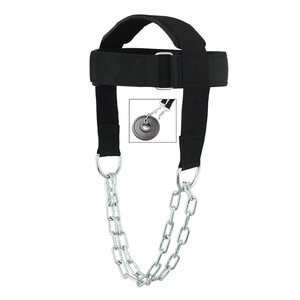 Neoprene <b>Head</b> Harness Heavy Weightlifting Breathable Adjustable Unisex Gym Equipment Durable Comfortable <b>Training</b> Best OEM - Product Image 3