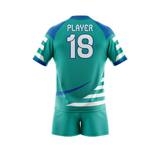Rugby Team Sports Uniform Custom Athletic Rugby Jersey And Shorts Set OEM ODM Wholesale Apparel Manufacturing Company Customized - Product Image 2