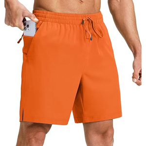 Pantalones Cortos de Algodón Lisos de Alta Calidad para Hombre, Cintura Elástica, Casuales de Verano, para Descansar, OEM, Logotipo Personalizado, Venta al por Mayor - Product Image 1