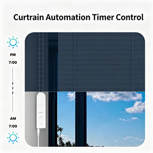 Moteur de rideau enrouleur intelligent Wi-Fi Tuya, moteur de rideau électrique à chaîne compatible avec l'application Smart Life, Alexa et Google Home - Product Image 3