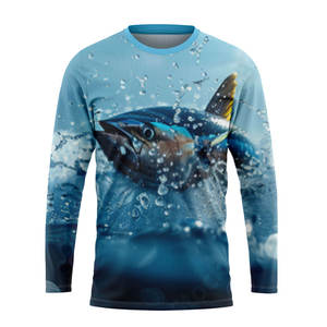 Chemise de pêche intelligente avec poche pour téléphone et gestion des cordons |   Port USB et protection RFID |   UPF 50+ - Product Image 1