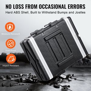 ตู้แร็คเซิร์ฟเวอร์ 4U ขนาด 19 นิ้ว ความลึกมาตรฐาน โครงสร้าง ABS แข็งแรงทนทาน พร้อมกล่องเครื่องมือแบบถอดได้สำหรับตัวล็อคแบบผีเสื้อ - Product Image 4