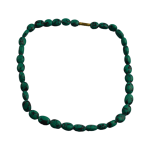 Collar de Mujer con Diseño de Acabado Azul Brillante, Ideal para Damas, Collar de Joyería con Diseño de Piedra Natural - Product Image 5