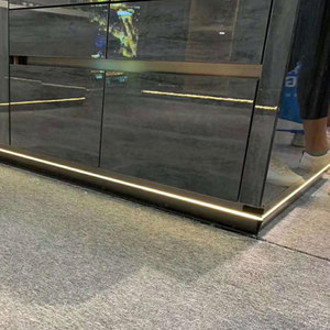 Bệnh viện phong cách hiện đại bê tông tường sàn vuông ốp chân tường Hội Đồng Quản trị ván chân tường cho thấy 80 mét - Product Image 5