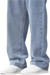 Vaqueros holgados de mezclilla Cortex para hombre, estilo Y2K, vintage, de pierna ancha, corte holgado, pantalones de mezclilla, hip hop, skater, carpintero 2026 - Product Image 4