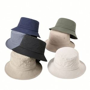 Sombrero de Pescador de Nuevo Estilo, a la Moda, Protección Solar UV, Unisex para Exteriores, Gran Circunferencia de Cabeza, Estiliza el Rostro - Product Image 1