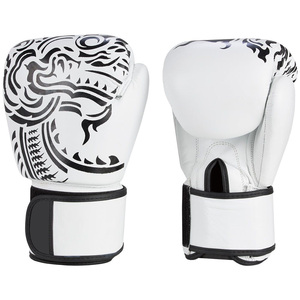Custom Made Punching Gloves PU Leather Durable Padding Adjustable <b>Wrist</b> <b>Strap</b> for Adult Fitness - Product Image 3