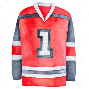 Camiseta de Hockey Personalizada de Manga Larga, Uniforme Deportivo de Equipo, Transpirable, de Poliéster - Product Image 6