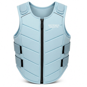 Lightweight equestrian body <b>protector</b> with breathable fabric adjustable straps durable construction and OEM support - Product Image 4