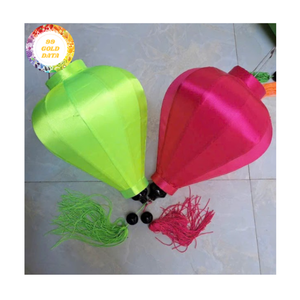 Silk Lanterns Waterproof Bamboo Silk Lanterns Decorative Lights For Balcony Garden Vietnam Silk Lanterns - Product Image 6