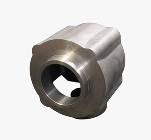 ตัวเชื่อมต่อเหล็กหล่อสีเทาที่ได้รับการรับรองมาตรฐาน ISO  ชิ้นส่วนอุตสาหกรรมที่ผลิตตามสั่งด้วยเครื่องจักรซีเอ็นซีความแม่นยำสูง โดยวาร์ติส อิงีนิ่ง - Product Image 2