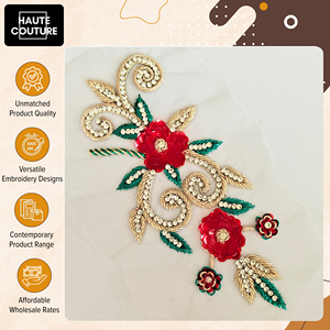 Apliques de Lentejuelas de Alta Demanda para Ropa, Accesorios Hechos a Mano, Bordados, Motivos Florales, Parches de Tela para Coser en Oferta - Product Image 5