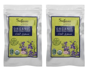 El mejor proveedor en la India Polvo de índigo orgánico para tinte de cabello semipermanente Color de cabello natural - Product Image 2
