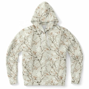 Sweat à capuche camouflage unisexe à manches longues en polyester respirant, vêtement de chasse d'automne à motif imprimé, pull pour adulte - Product Image 1