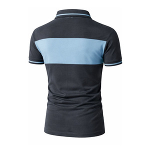 Polo de Hombre Bicolor, Algodón Piqué, Manga Corta, Estilo Casual con Ribete en Contraste, Marca Privada, Hecho en Pakistán - Product Image 4