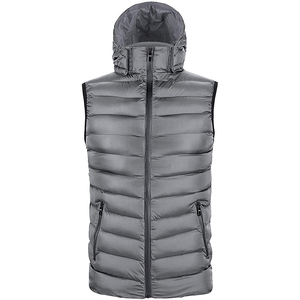 Gilet matelassé pour homme, style sport décontracté, vêtements d'hiver, veste sans manches, gilet rembourré, sur mesure. - Product Image 2