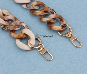 Elegante Collar de Cadena de Resina, Joyería Moderna, Accesorios de Moda para Mujer, Estilo Boutique, Tradebyd - Product Image 2