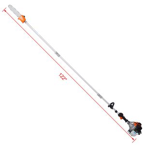Sistema di Attrezzi da Giardino Multifunzione 5 in 1 a 2 Tempi 56CC: Motosega, Tagliasiepi, Decespugliatore e Tagliaerba in un Unico Dispositivo - Product Image 6