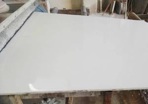 Losas de Travertino Blanco Cristalino Pulido Natural de Vietnam de 24x24, Losas Cortadas con Sierra para Revestimiento de Paredes y Pisos Interiores de Villas y Apartamentos - Product Image 2