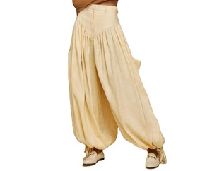 <span class=keywords><strong>Pantaloni</strong></span> pigiama <span class=keywords><strong>100</strong></span>% in <span class=keywords><strong>cotone</strong></span> tinta unita eleganti <span class=keywords><strong>pantaloni</strong></span> da <span class=keywords><strong>donna</strong></span> estivi disponibili alla rinfusa dall'India - Product Image 3