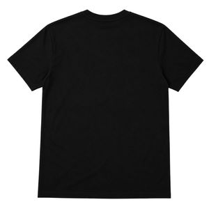 Camiseta gráfica negra para mujer con estampado de chica bonita, manga corta, cuello redondo, informal, a la moda, cómoda para el día a día, top de verano - Product Image 2