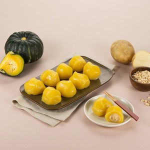 [MILWON] Pastel de Arroz de Calabaza Dulce Coreano con Textura Masticable para Comida Tradicional Coreana - Product Image 1