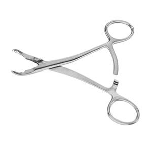 Best Quality 5 1/2 Bone Reduction Forceps Curved Stepped Pointed Medical Stainless Steel Orthopedic Surgical By Grip Surgical - Product Image 4