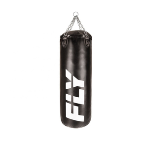 Black Fly <b>Boxing</b> Training Bag PU Durable Sand Filled Lace-up Closure Adult Use Made With Premium Quality Leather - Product Image 2